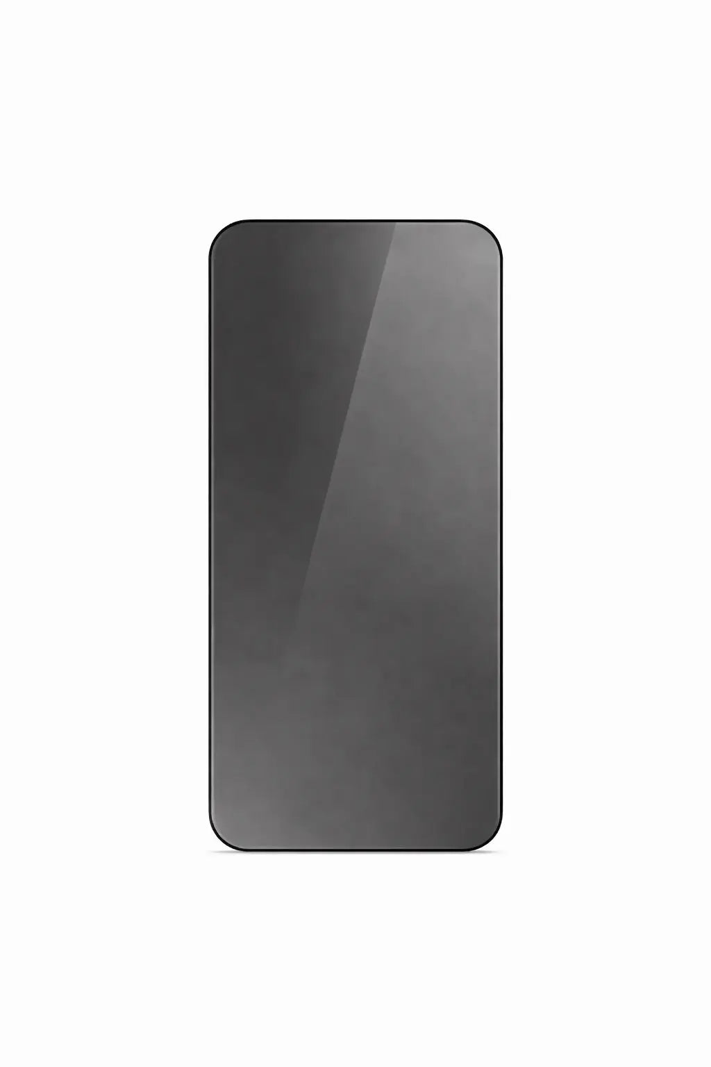 Clear Shield privacy tempered glass screen protector for iPhone by Crown Dynamix